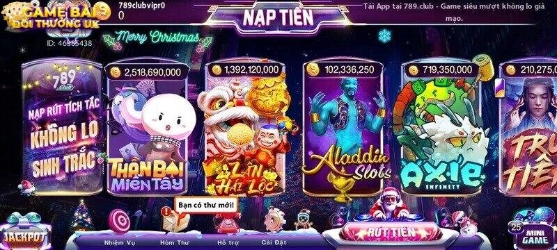 Kho game giải trí tại 789 Club 